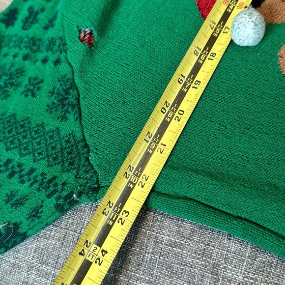 Oh Snap Gingerbread Ugly Christmas Sweater Size L - Picture 5 of 8